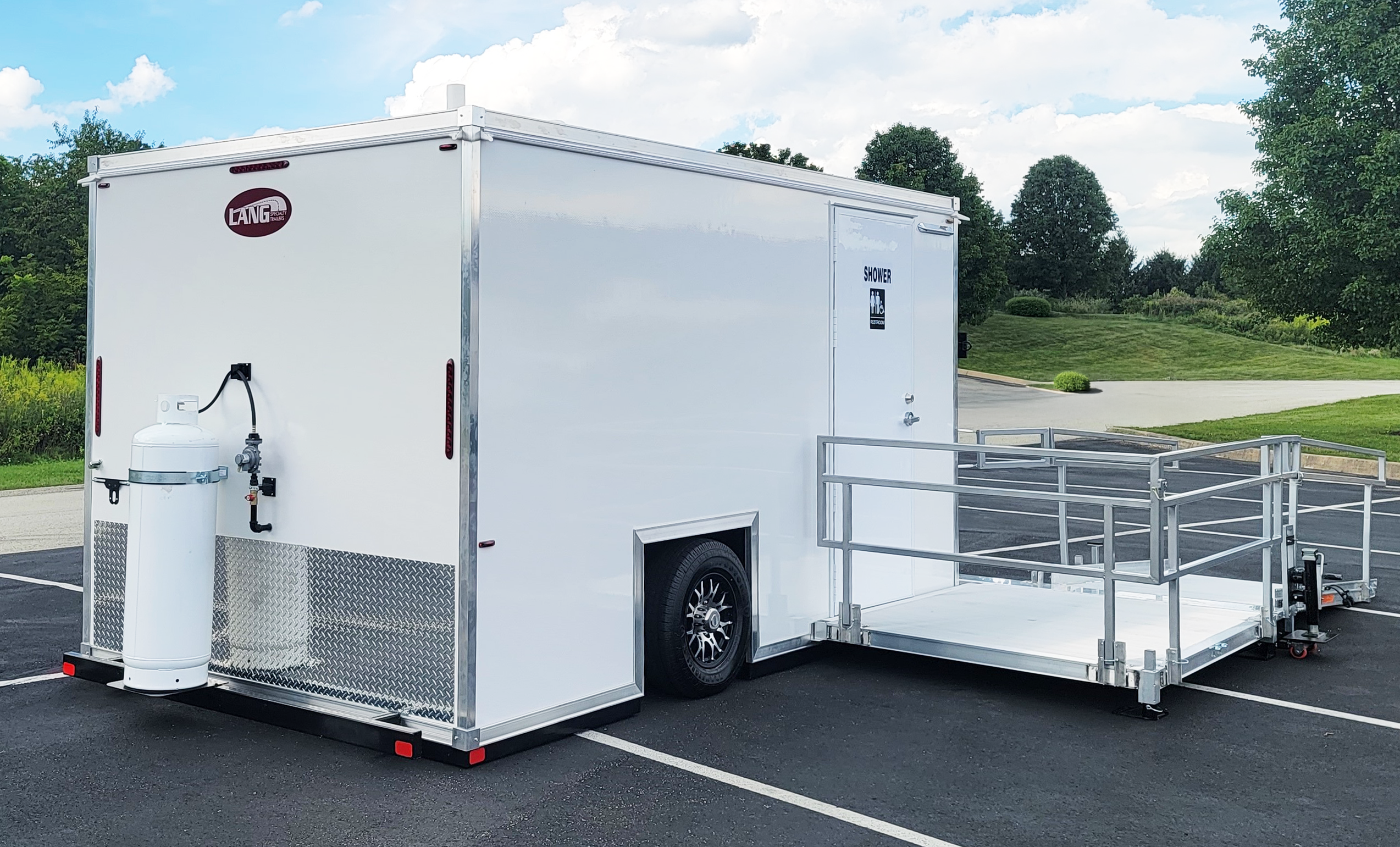 ADA-Compliant Shower Combo Trailer