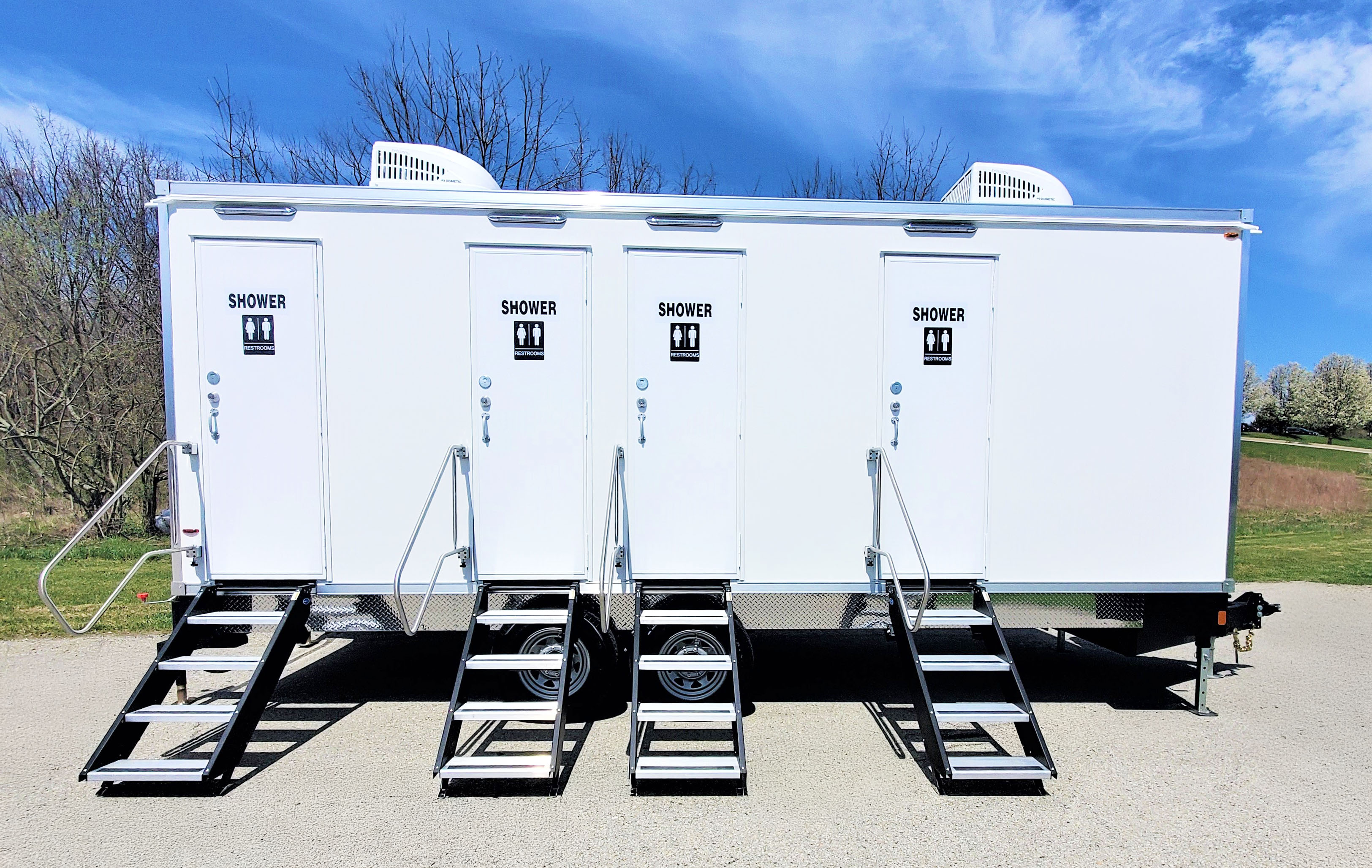 Combo Bathroom and Shower Trailer