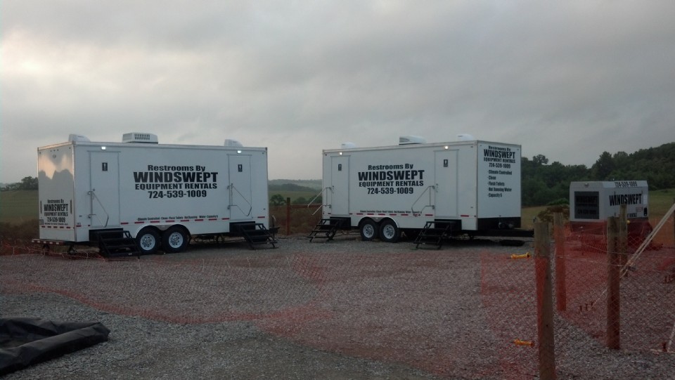Construction Industry Beginning to Shift From Porta Potties To Restroom Trailers