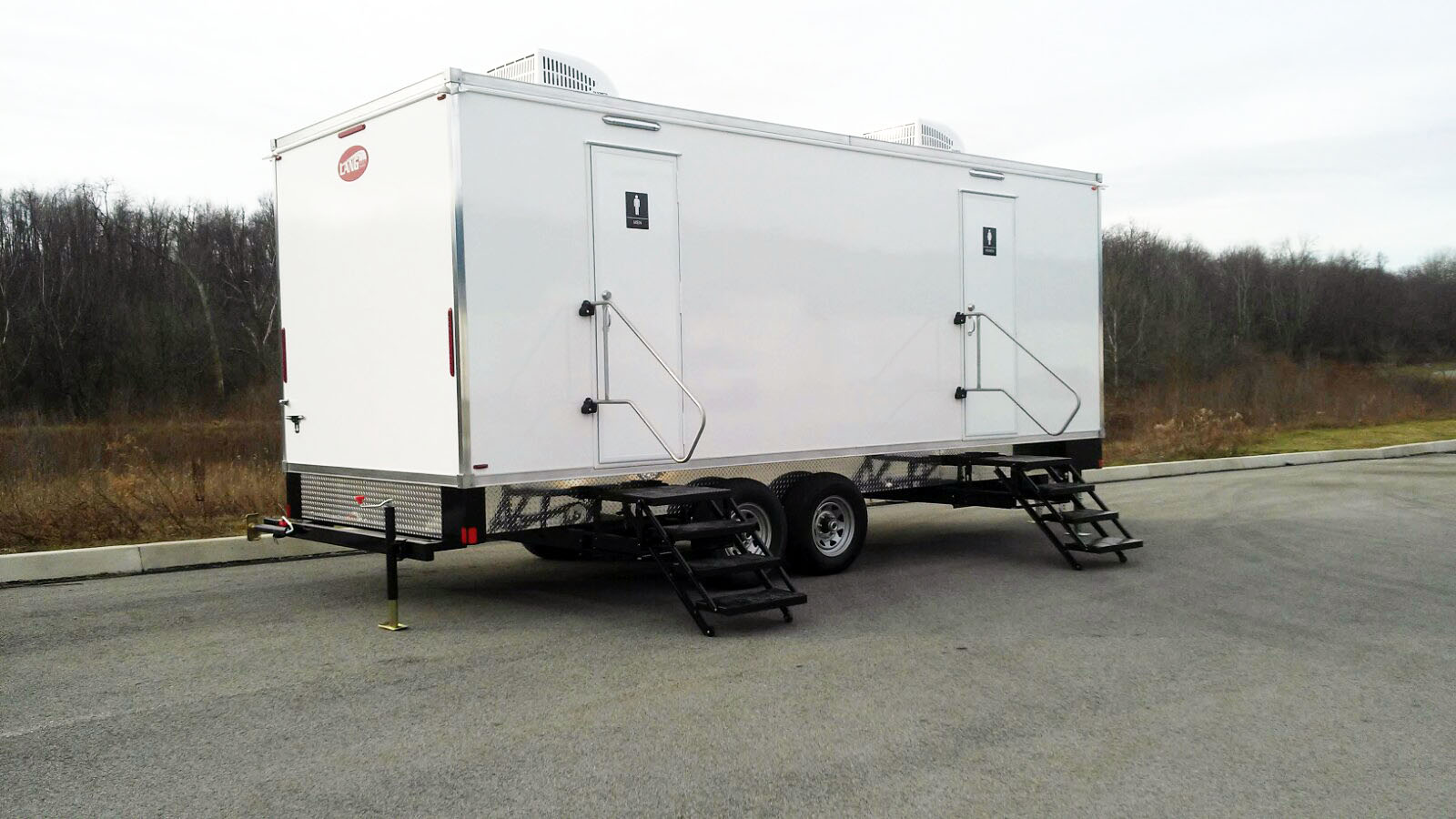 Luxury Series Luxury Portable Restrooms for Sale