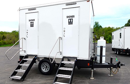 Combo Restroom and Shower Trailers for Sale