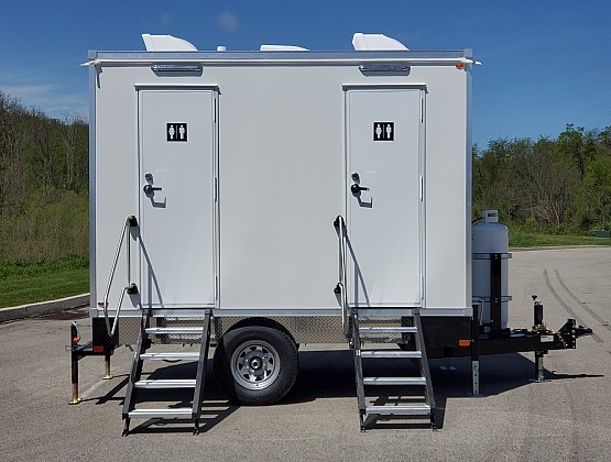 In Stock Shower and Restroom Combo Trailer for sale